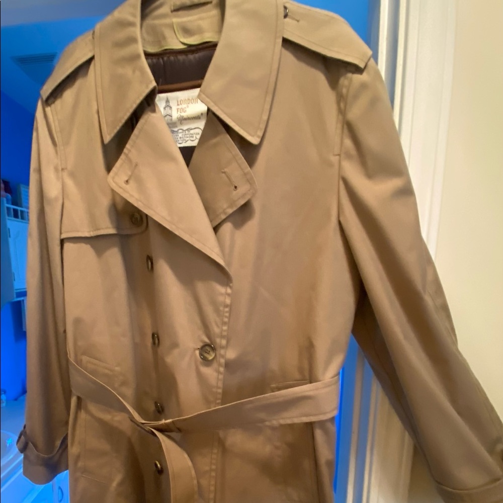 London Fog Tan Trench Coat